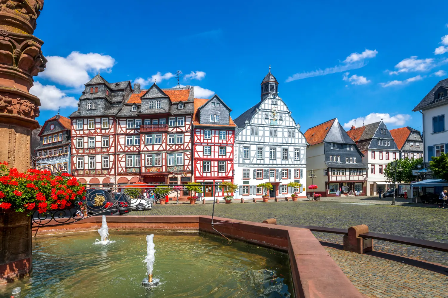 Butzbach, Marktplatz, Altes Rathaus  